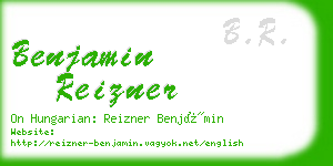 benjamin reizner business card